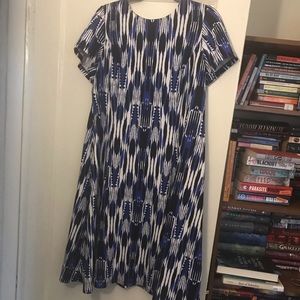 London times fit and flare dress